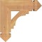 Ekena Millwork Merced Arts & Crafts Smooth Bracket, Western Red Cedar, 3 1/2"W x 14"D x 14"H BKT04X14X14MRC03SWR - alternate 2